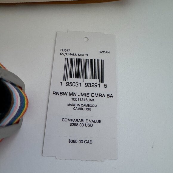 coach Mini Jamie Camera Bag With Rainbow Print cj647 - Picture 4 of 8